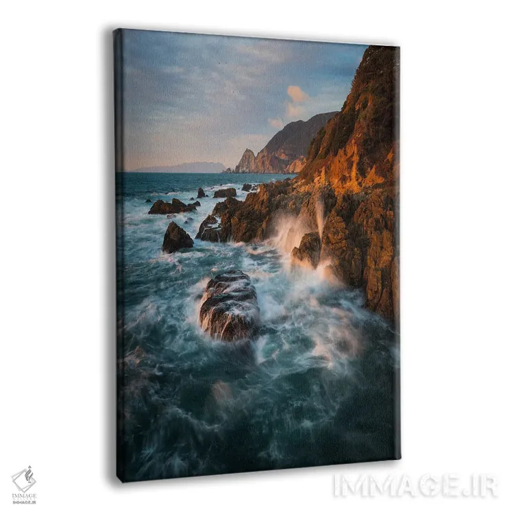 تابلو ظرافت ساحلی اثر الکساندر اسلاوتسکی - نمای پرسپکتیو محصول