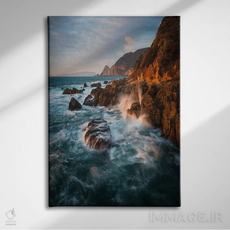 تابلو ظرافت ساحلی اثر الکساندر اسلاوتسکی - نمای روبهرو روی دیوار