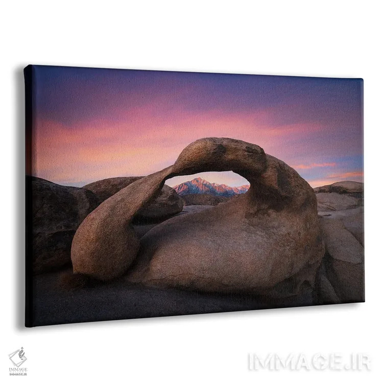 تابلو دروازهی کوهستان اثر الکساندر اسلاوتسکی - نمای پرسپکتیو محصول