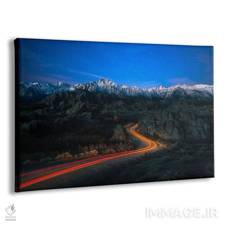 تابلو مسیرهای ستارهای اثر الکساندر اسلاوتسکی - نمای پرسپکتیو محصول