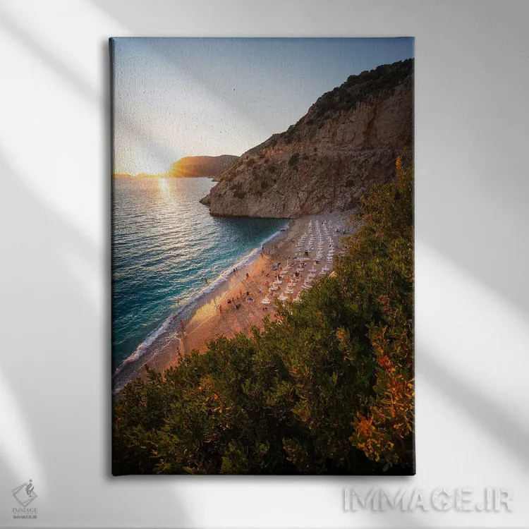 تابلو لحظههای طلایی اثر الکساندر اسلاوتسکی - نمای روبهرو روی دیوار