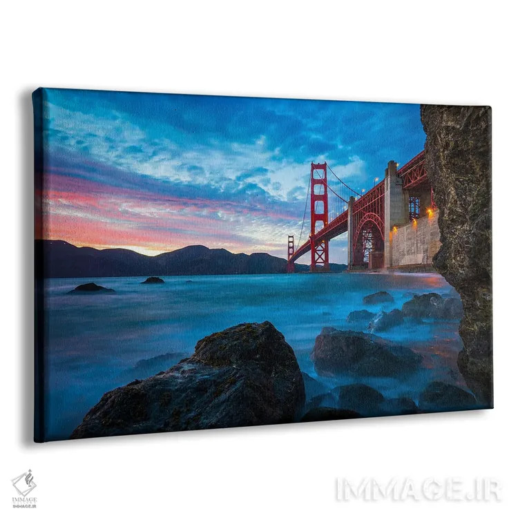 تابلو سمفونی گرگ و میش بیزمان دروازه طلایی اثر الکساندر اسلاوتسکی - نمای پرسپکتیو محصول