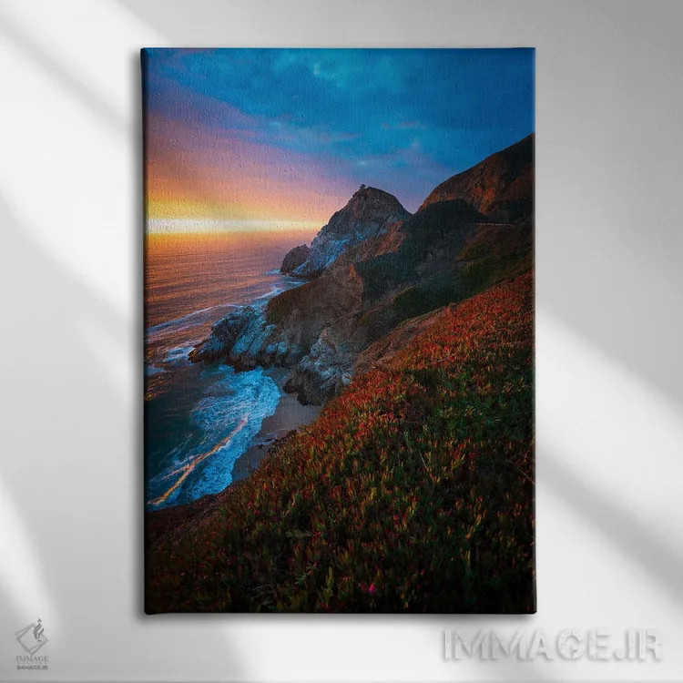 تابلو سقوط نمایشی اثر الکساندر اسلاوتسکی - نمای روبهرو روی دیوار