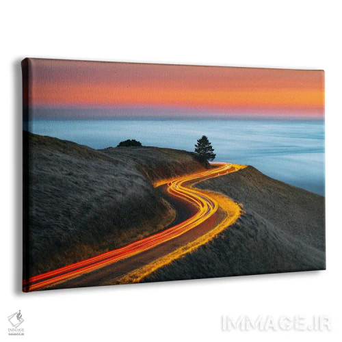 تابلو سفر بیپایان اثر الکساندر اسلاوتسکی - نمای پرسپکتیو محصول