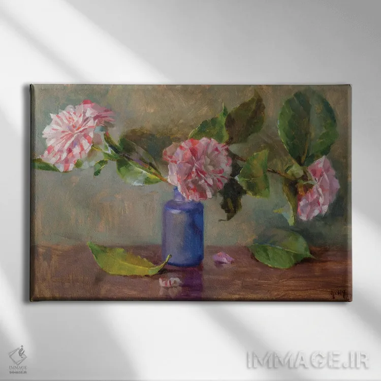 تابلو کنترپوآن (موسیقی) اثر الکس کلی - نمای روبهرو روی دیوار