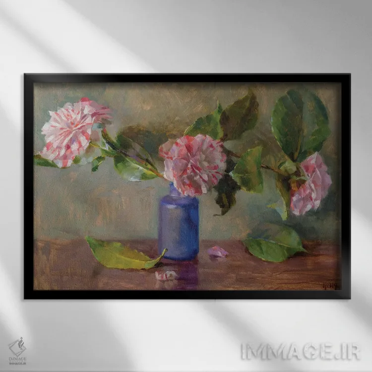 تابلو کنترپوآن (موسیقی) اثر الکس کلی - نمای قابدار مشکی