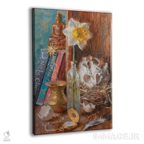 تابلو من پیامآور هستم اثر الکس کلی - نمای پرسپکتیو محصول