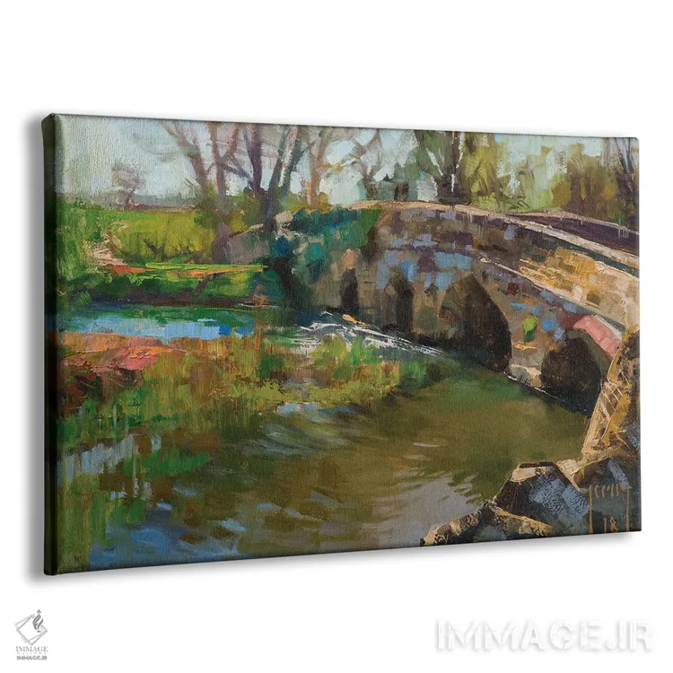 تابلو پل سنگی در داباورگتون اثر الکس کلی - نمای پرسپکتیو محصول