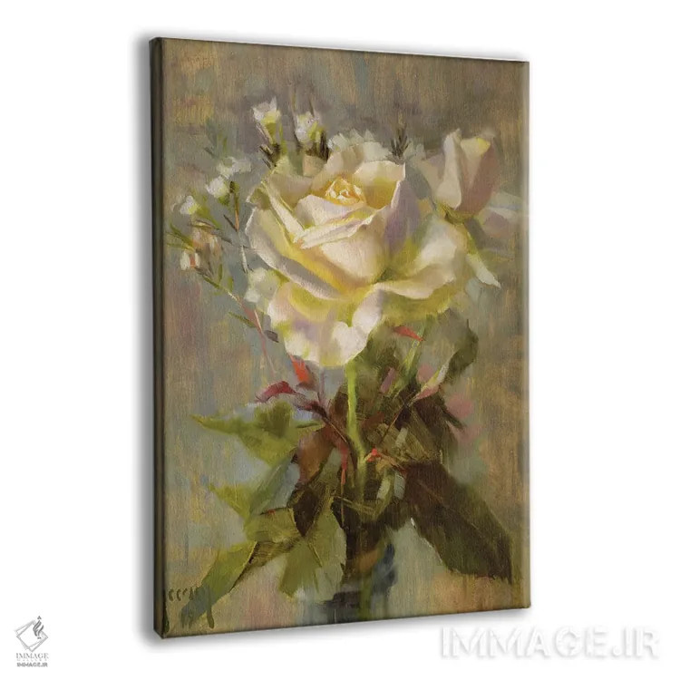 تابلو Break Of Day, Pale White Whisper,آرامش، سپیدهدم، نجواهای سفید کمرنگ اثر الکس کلی - نمای پرسپکتیو محصول