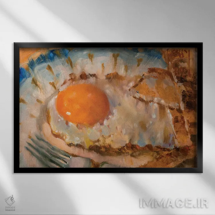 تابلو قطعی و مسلم (اصطلاحی) اثر الکس کلی - نمای قابدار مشکی