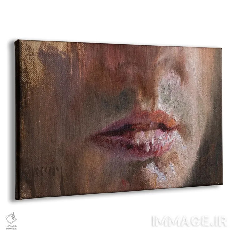 تابلو حرفم رو باور کن (تعبیری) اثر الکس کلی - نمای پرسپکتیو محصول