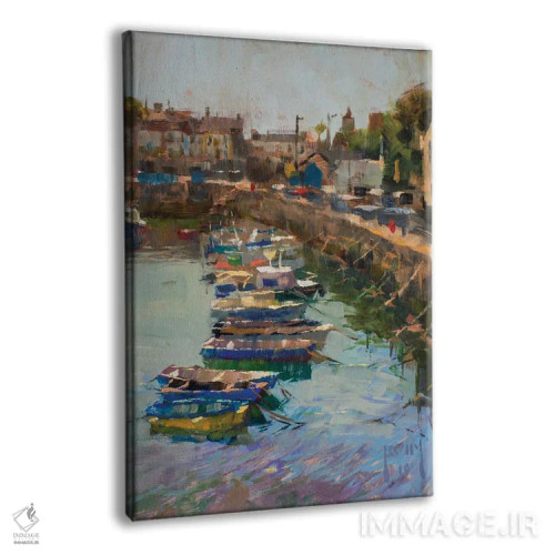 تابلو بندر پورتلوین (در فضای باز) اثر الکس کلی - نمای پرسپکتیو محصول