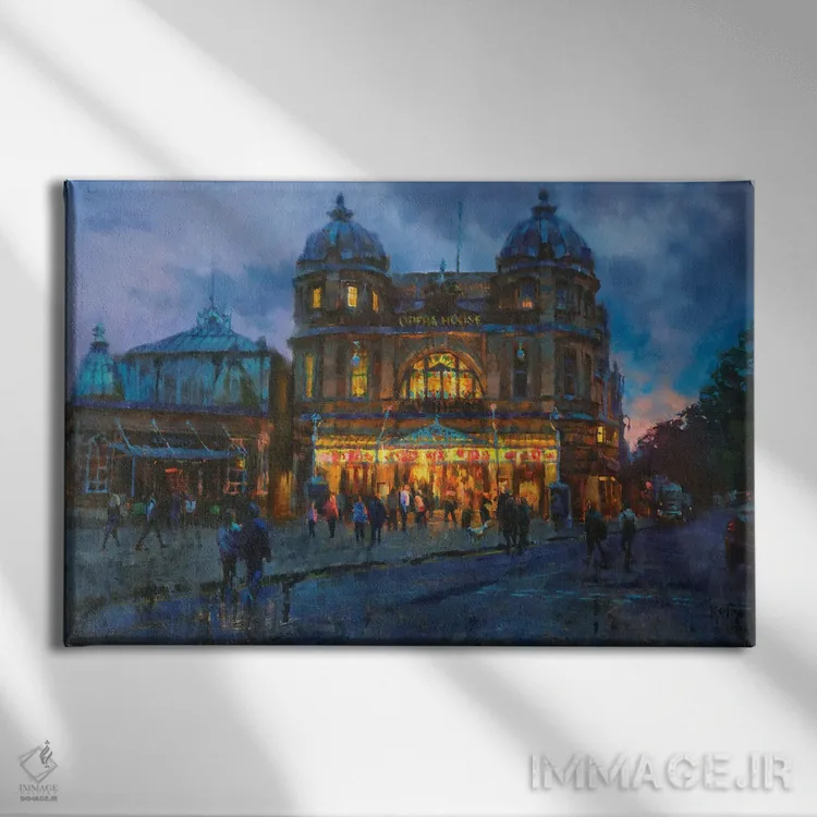 تابلو ارواح شب شنبه اثر الکس کلی - نمای روبهرو روی دیوار