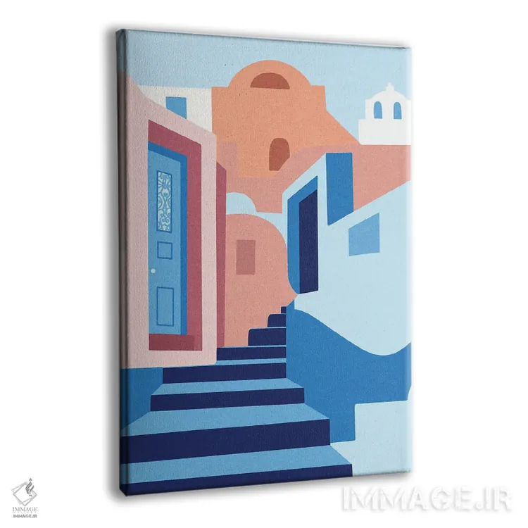 تابلو قدمزنی در یونان اثر آمایا - نمای پرسپکتیو محصول