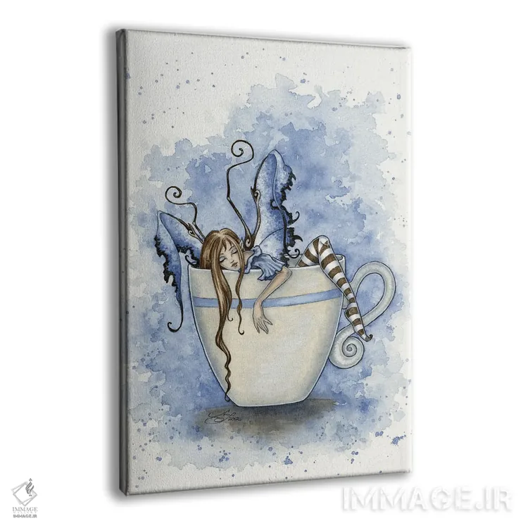 تابلو من به قهوه نیاز دارم اثر امی براون - نمای پرسپکتیو محصول