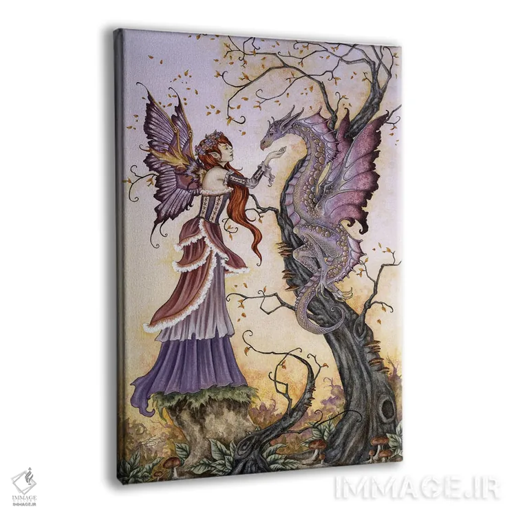 تابلو رامکنندهٔ اژدها اثر امی براون - نمای پرسپکتیو محصول