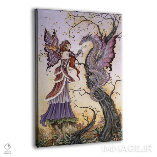 تابلو رامکنندهٔ اژدها اثر امی براون - نمای پرسپکتیو محصول