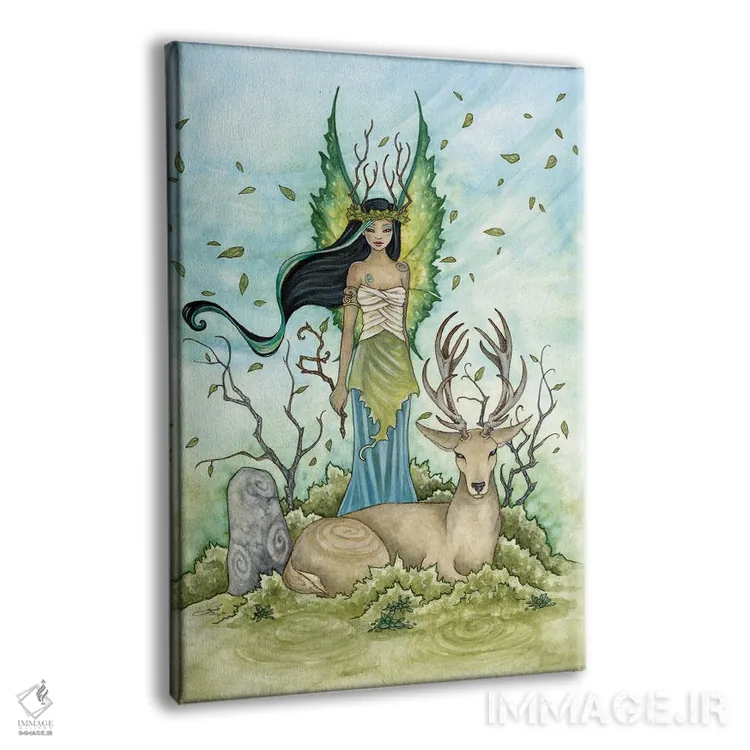 تابلو داستانهایی بر باد اثر امی براون - نمای پرسپکتیو محصول