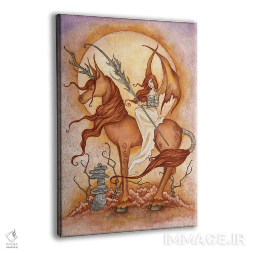 تابلو طلوع خورشید اثر امی براون - نمای پرسپکتیو محصول