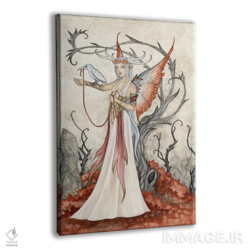 تابلو پیشگو (زن پیشگو) اثر امی براون - نمای پرسپکتیو محصول