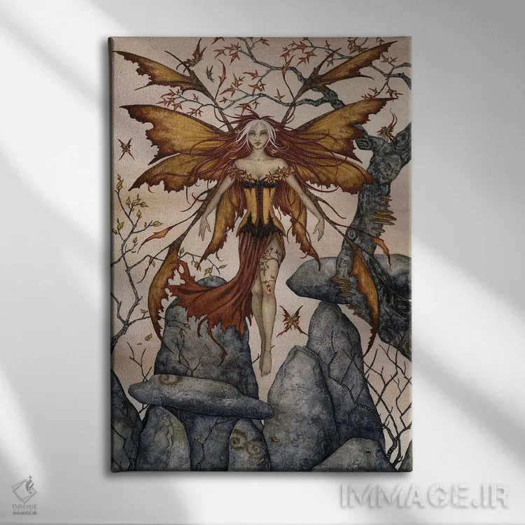 تابلو ورود اثر امی براون - نمای روبهرو روی دیوار