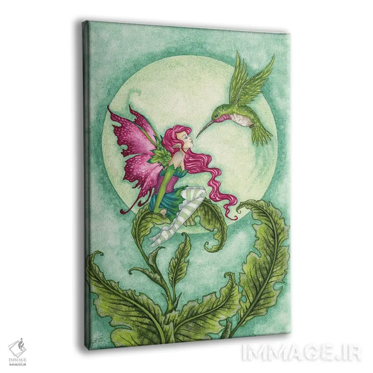 تابلو دلبری (عشوهگری) اثر امی براون - نمای پرسپکتیو محصول