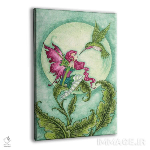 تابلو دلبری (عشوهگری) اثر امی براون - نمای پرسپکتیو محصول