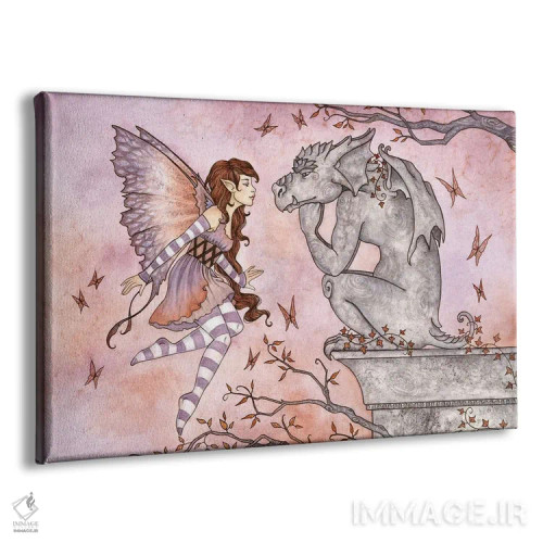 تابلو نگهبان سنگی اثر امی براون - نمای پرسپکتیو محصول