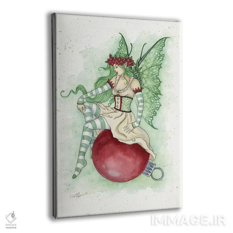 تابلو پری کریسمس I اثر امی براون - نمای پرسپکتیو محصول