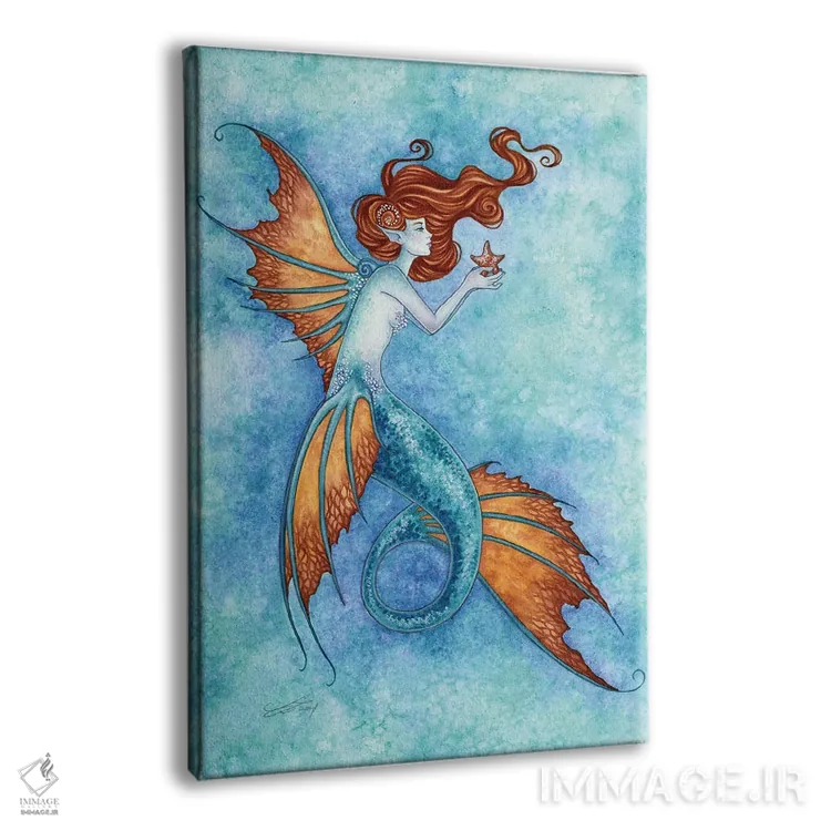 تابلو آرزو کن بر ستاره اثر امی براون - نمای پرسپکتیو محصول