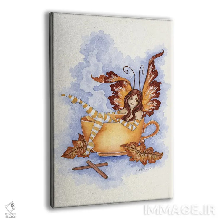 تابلو آرامش پاییزی اثر امی براون - نمای پرسپکتیو محصول