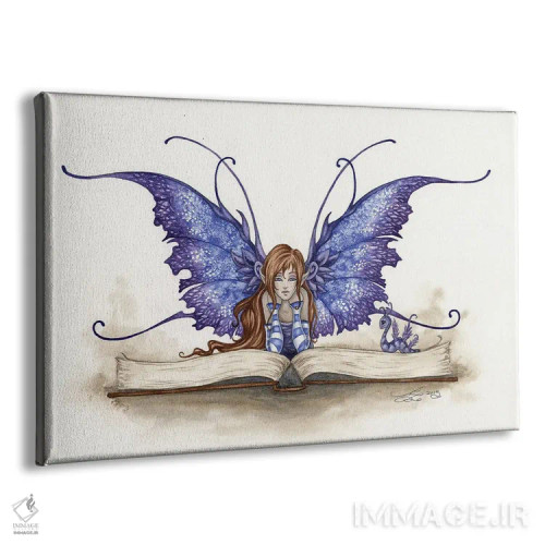 تابلو کتابخوان I اثر امی براون - نمای پرسپکتیو محصول