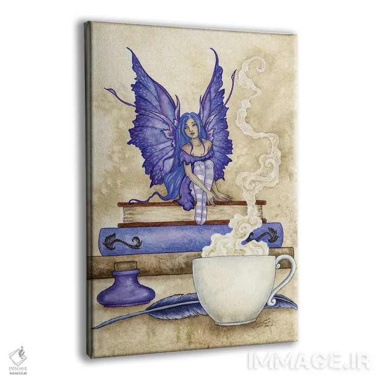 تابلو کتابخوان II اثر امی براون - نمای پرسپکتیو محصول