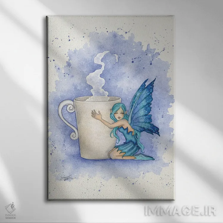 تابلو آرامش اثر امی براون - نمای روبهرو روی دیوار