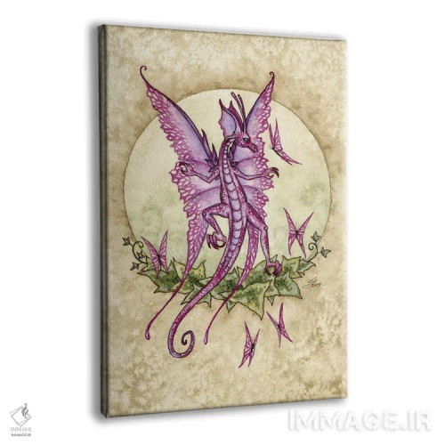 تابلو اژدهای رقصان اثر امی براون - نمای پرسپکتیو محصول