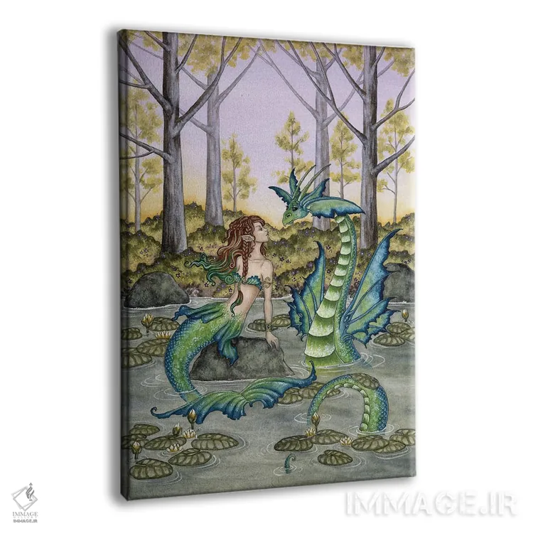 تابلو عصر تنبلانه اثر امی براون - نمای پرسپکتیو محصول