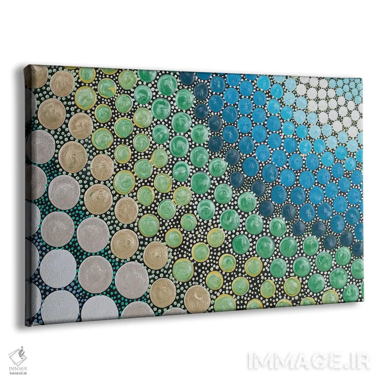 تابلو جادویی و کیهانی اثر امی داینر - نمای پرسپکتیو محصول