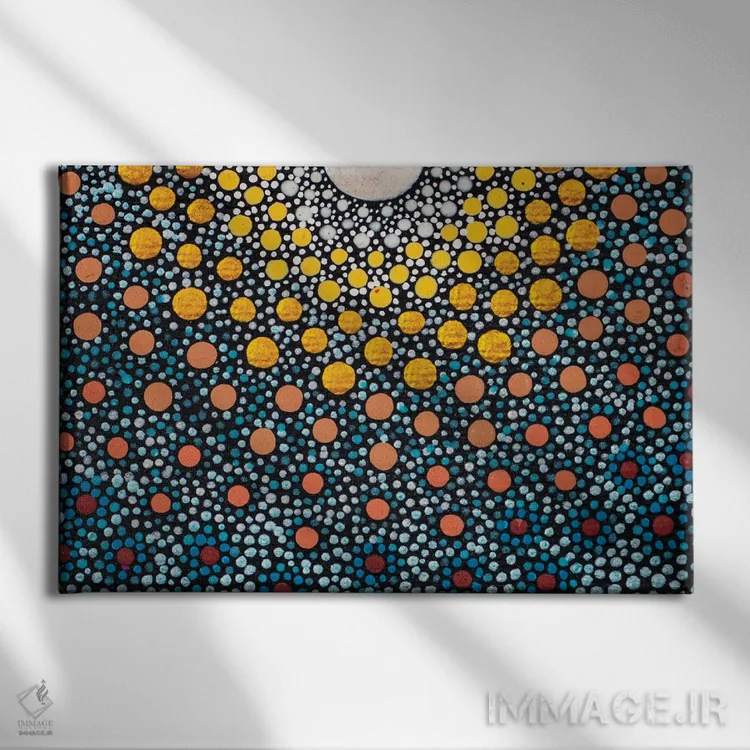 تابلو افسون اثر امی داینر - نمای روبهرو روی دیوار