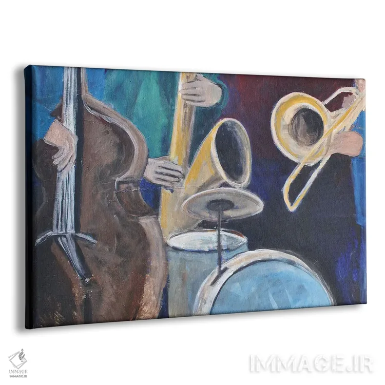 تابلو کوارتت (چهارنفری موسیقی) اثر الین استیونز - نمای پرسپکتیو محصول