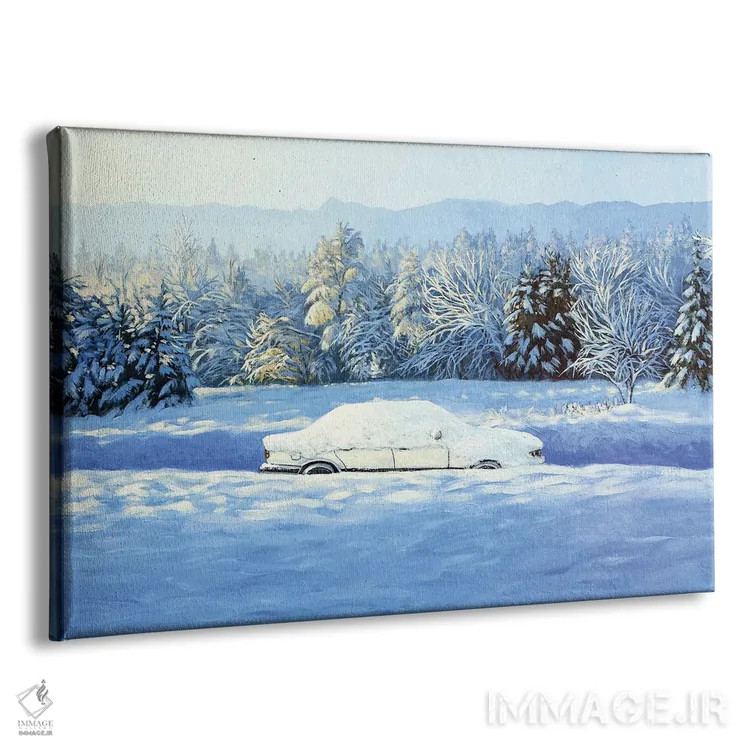 تابلو سفر به زاکوپانه (شهر لهستان) اثر اگنیشکا تورک - نمای پرسپکتیو محصول