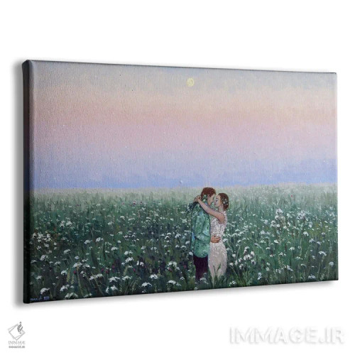 تابلو تابستان کیهانی اثر اگنیشکا تورک - نمای پرسپکتیو محصول