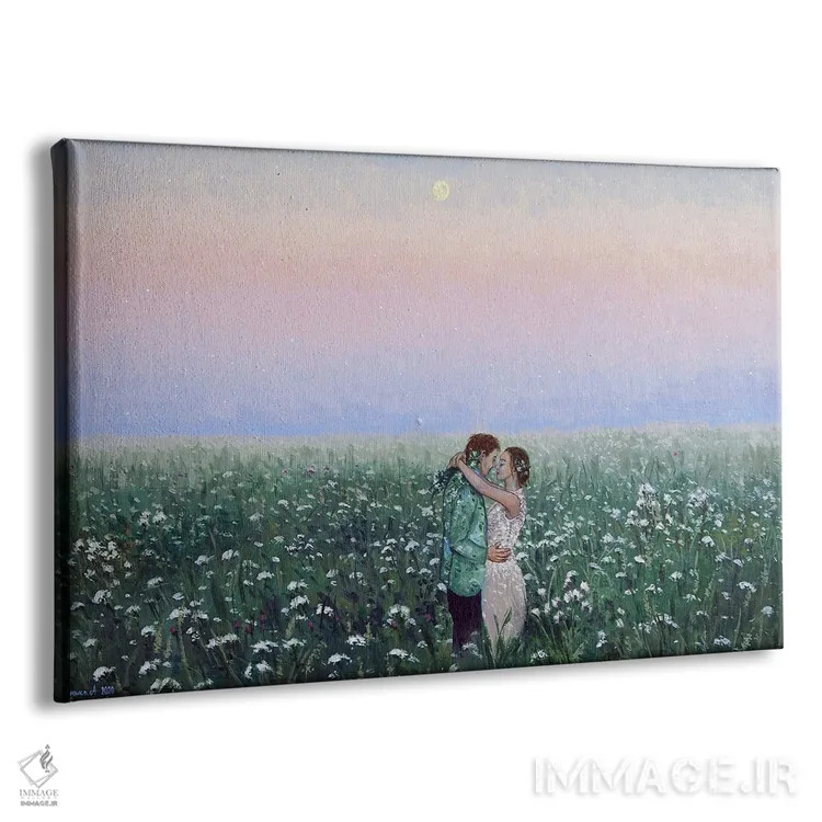 تابلو تابستان کیهانی اثر اگنیشکا تورک - نمای پرسپکتیو محصول