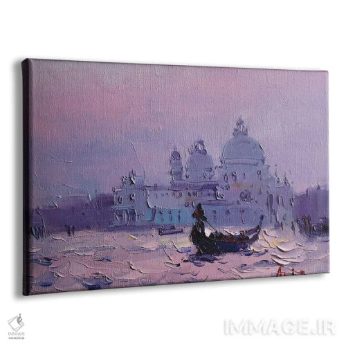 تابلو صبح در ونیز اثر عزیز سلیماناف - نمای پرسپکتیو محصول