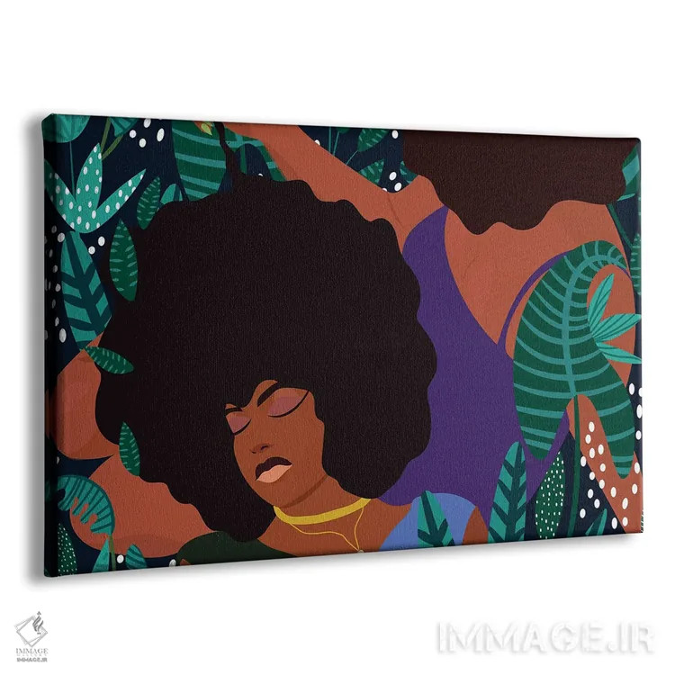 تابلو خواهران مانند گلهای باغاند اثر برندی آدامز-پیفوس - نمای پرسپکتیو محصول