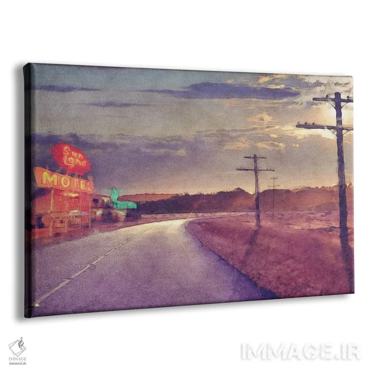 تابلو آخرین متل اثر نوا بی - نمای پرسپکتیو محصول