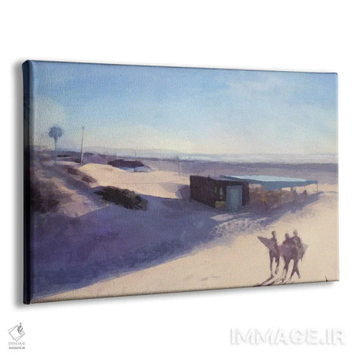 تابلو سه موجسوار اثر نوا بی - نمای پرسپکتیو محصول