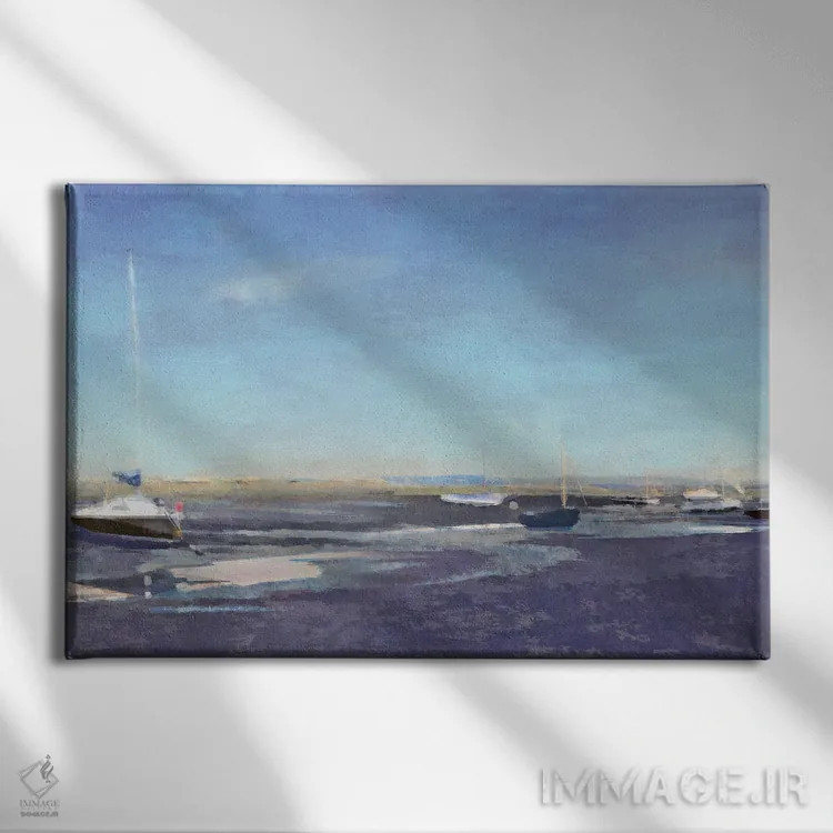 تابلو سَر شرقی (نام جغرافیایی) اثر نوا بی - نمای روبهرو روی دیوار