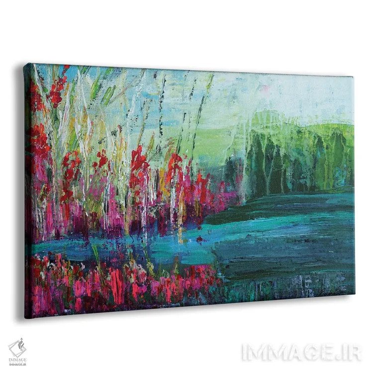 تابلو رویاهای تحققیافته اثر برندا بوش - نمای پرسپکتیو محصول