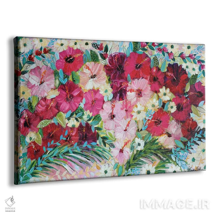 تابلو نفس کشیدن در هوای گرمسیری اثر برندا بوش - نمای پرسپکتیو محصول