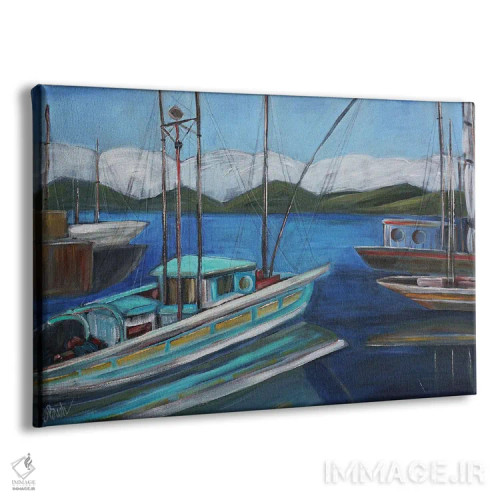 تابلو مناظر سانتا باربارا (آمریکا) اثر برندا بوش - نمای پرسپکتیو محصول